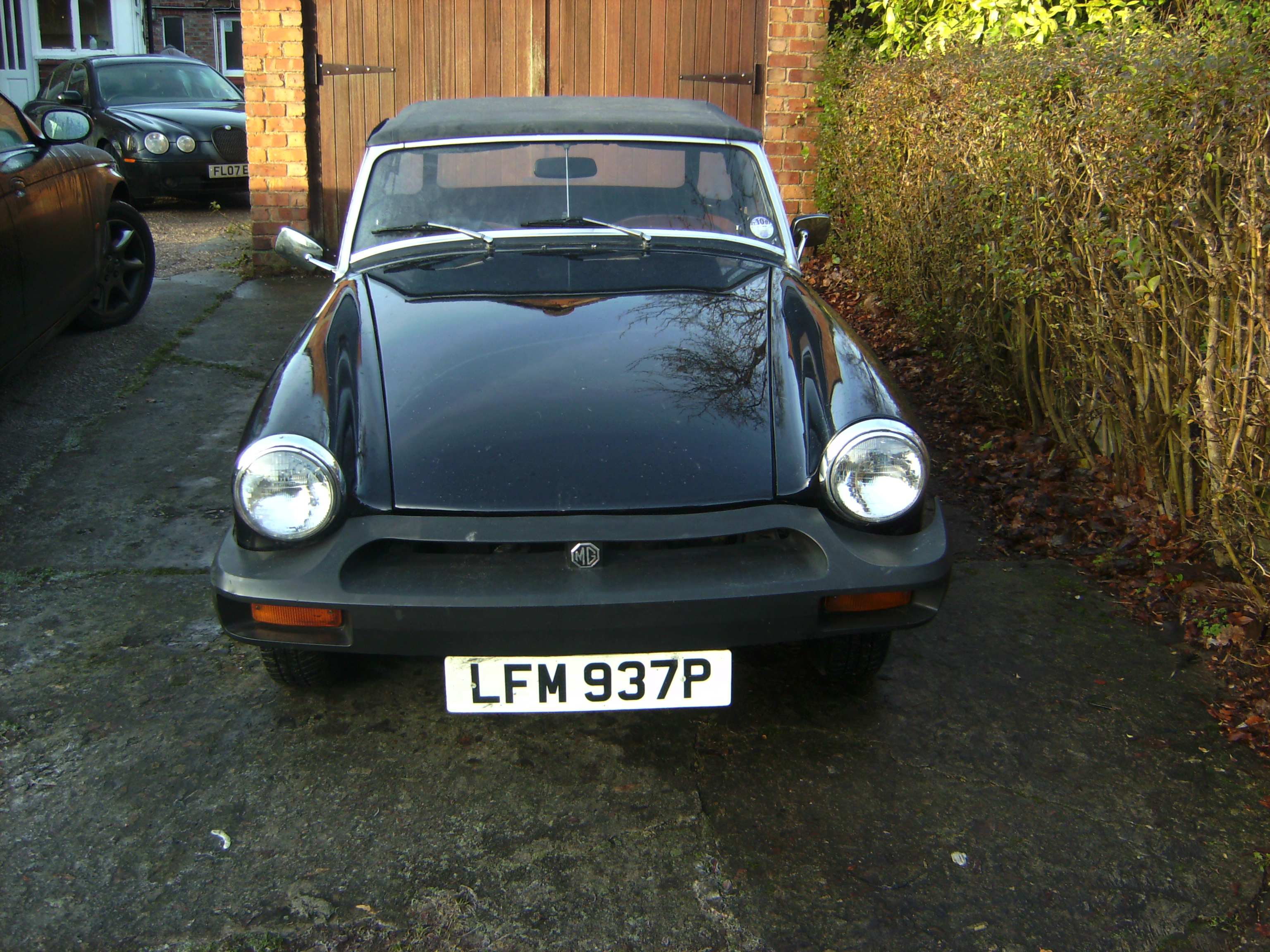 Mg midget rubber bumper conversion